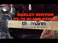 THOMANN : HARLEY BENTON TELECASTER TE-70 BLACK PAISLY (SPÉCIALE FÊTE)