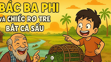 “Bác Ba Phi và chiếc rổ tre bắt cá sấu” 🐊🧺😆 #nghevàngẫm