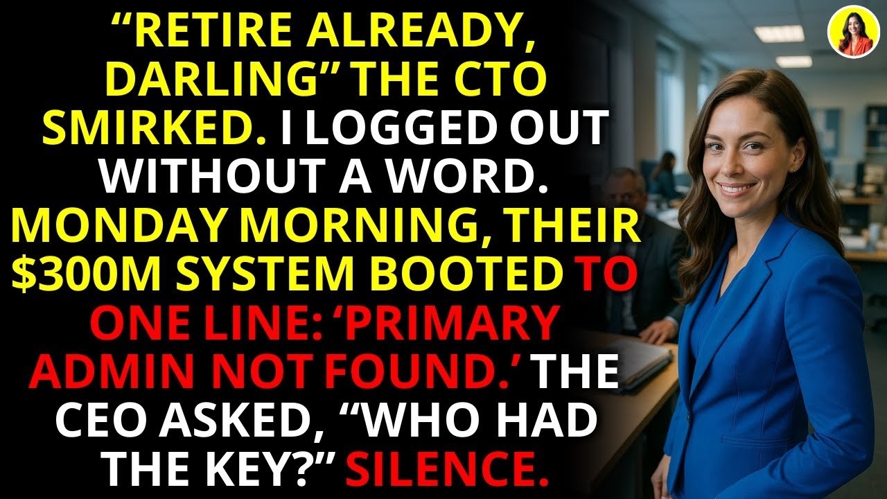 Retire Already, Darling_ I Locked the CTO Out of a $300M System #corporaterevenge