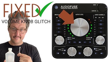 AUDIOFUSE REV2 Volume knob NOT WORKING - FIXED!! #audiofuse #arturia  #fix #recordingstudio