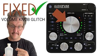AUDIOFUSE REV2 Volume knob NOT WORKING - FIXED!! #audiofuse #arturia  #fix #recordingstudio