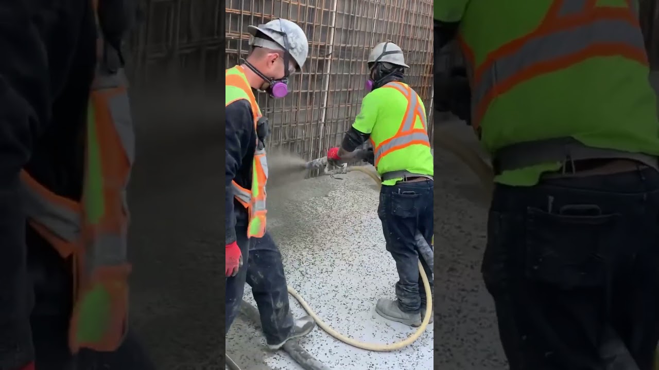 NO WAY This SPRAYED CONCRETE Builds Walls in MINUTES?! 🤯🔥