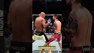 Anderson Silva KNOCKS OUT Ilia Topuria!! #ufc5 #ufc5gameplay