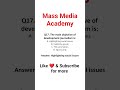 🎯 10 Most Important MCQs for UGC NET Journalism #ugcnet #journalism #masscommunication #pyq #study