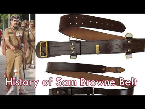 History Of Cross BeltSam Browne Belt