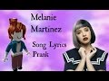 Melanie Martinez Song Lyrics Prank ~ Roblox Doovi