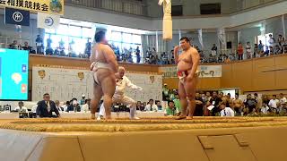 20171008 えひめ国体相撲 成年個人決勝 宮下治也(福井)ー城山聖羅(三重)