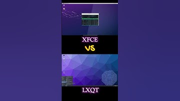 XFCE vs LXQT: A Battle of Lightweight Desktop Environments! #xfce #lxqt #linux