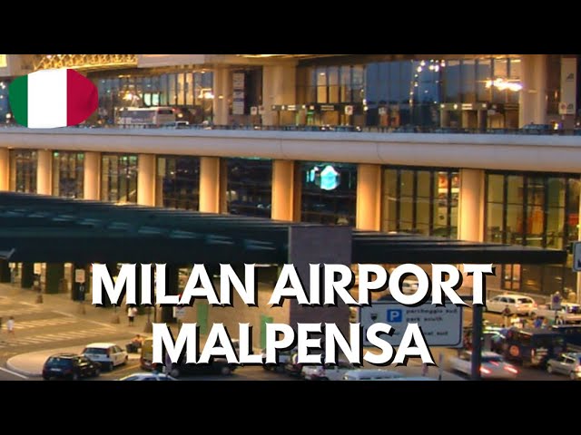 Milan, 이탈리아 | Malpensa 공항 | 공항 산책 4K