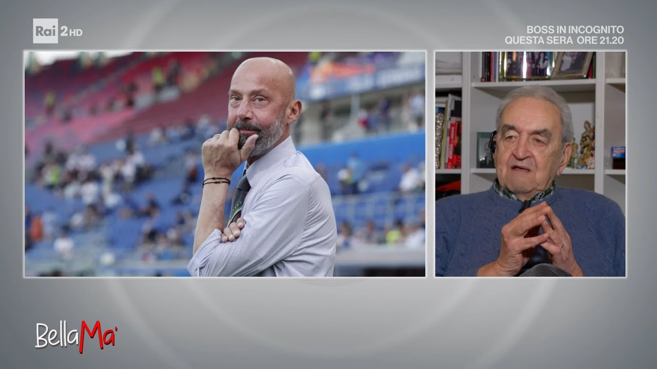 Bruno Pizzul ricorda Gianluca Vialli - BellaMa' 09/01/2023