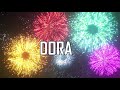JOYEUX ANNIVERSAIRE DORA 