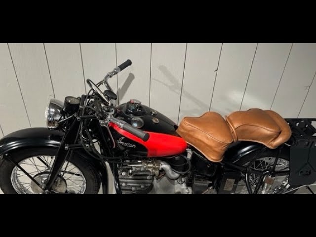 Fully Restored Indian 841 Motorcycle: A Step Back in History - YouTube