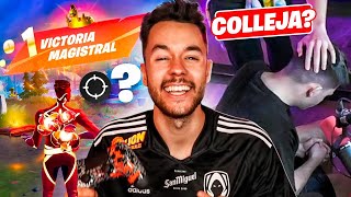 MI MEJOR PARTIDA DE FORTNITE *SIN CONSTRUCCIÓN* Y COLLEJA A AMPETER | TheGrefg