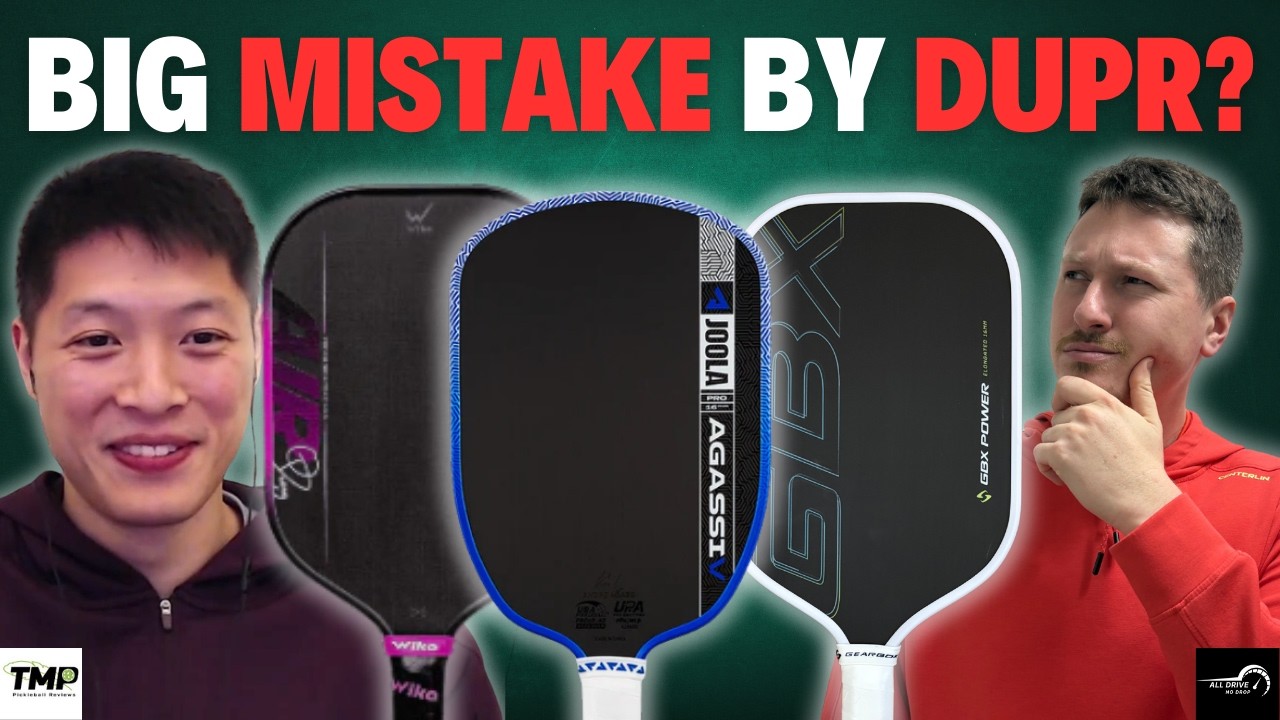 DUPR Reset, Joola Pro V, Wika Quang Duong и Gearbox GBX Power