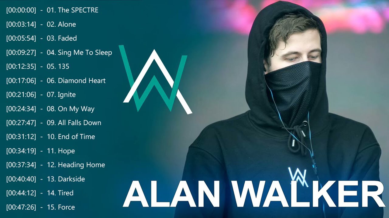 앨런 워커 가장 큰 히트 전체 앨범 Best Songs Of Alan Walker 2021 YouTube