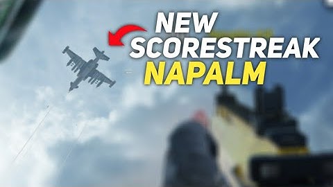 *NEW* SCORESTREAK NAPALM !! | Call of Duty Mobile #short