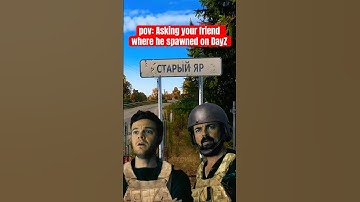 Navigating your FRIEND on DayZ #shorts