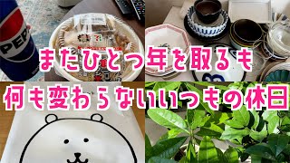 【1分日記】一人暮らしの休日vlog【休日の過ごし方】