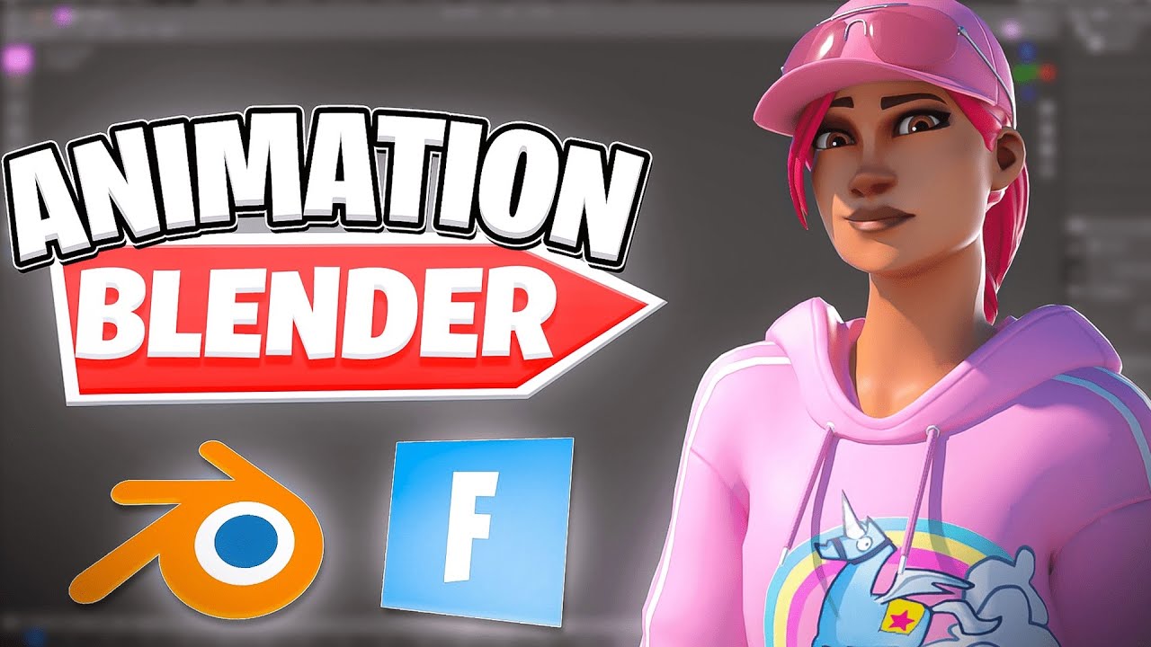 Comment faire des ANIMATIONS Fortnite 3D sur Blender ! (Tutoriel)
