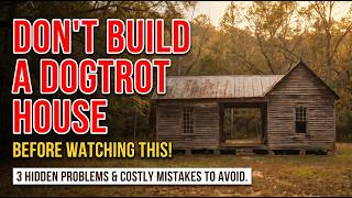 Don't Build a Dogtrot House Before Watching This!