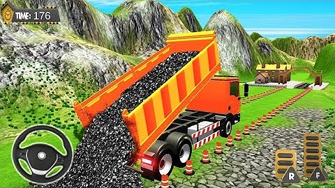 Train Station Construction JCB Game JCB Simulator Game - Android Gameplay