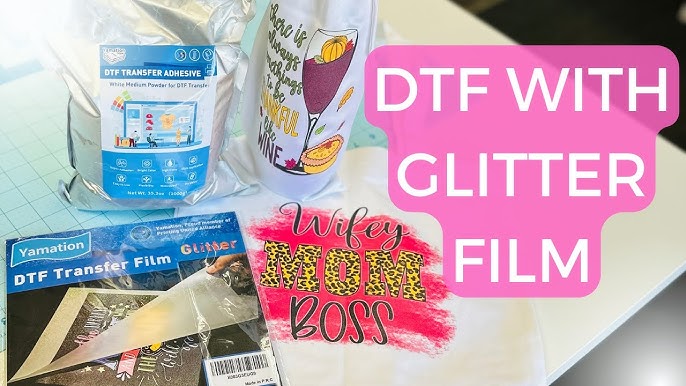 Latest glitter DTF Roll review  How is the quality of DTF glitter