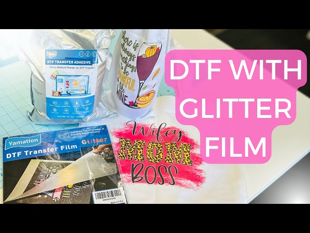 Latest glitter DTF Roll review  How is the quality of DTF glitter Roll?  #DTFglitterroll 