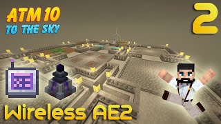 Block Generator and Wireless AE2 - ATM10 To The Sky (2)