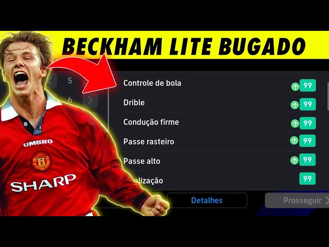 DAVID BECKHAM 102 A CHAPADA MAIS ABSURDA DO EFOOTBALL 2024 MOBILE [REVIEW]  COM O MELHOR MLG 🫢😱🔥🎯🎮 