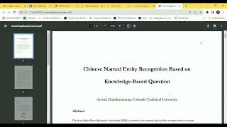 Chinese Named Entity Recognition based on Knowledge Based Question