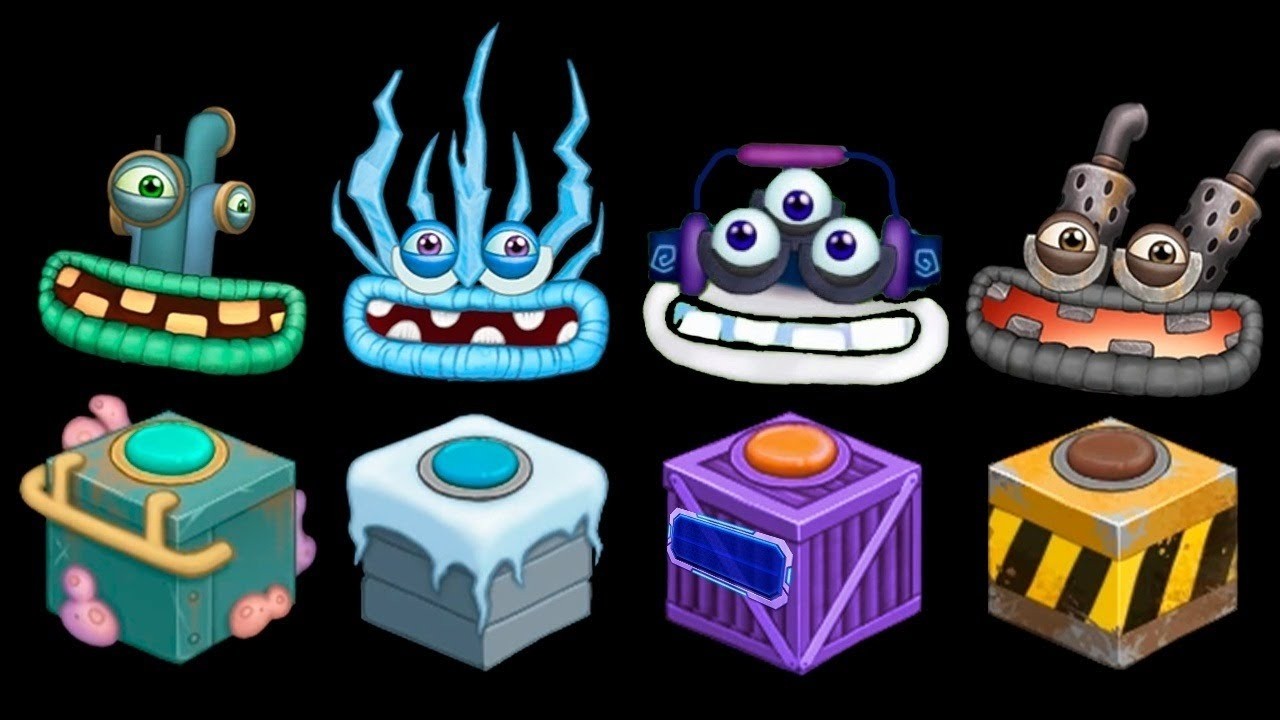 All Wubbox and Eggs - My Singing Monsters