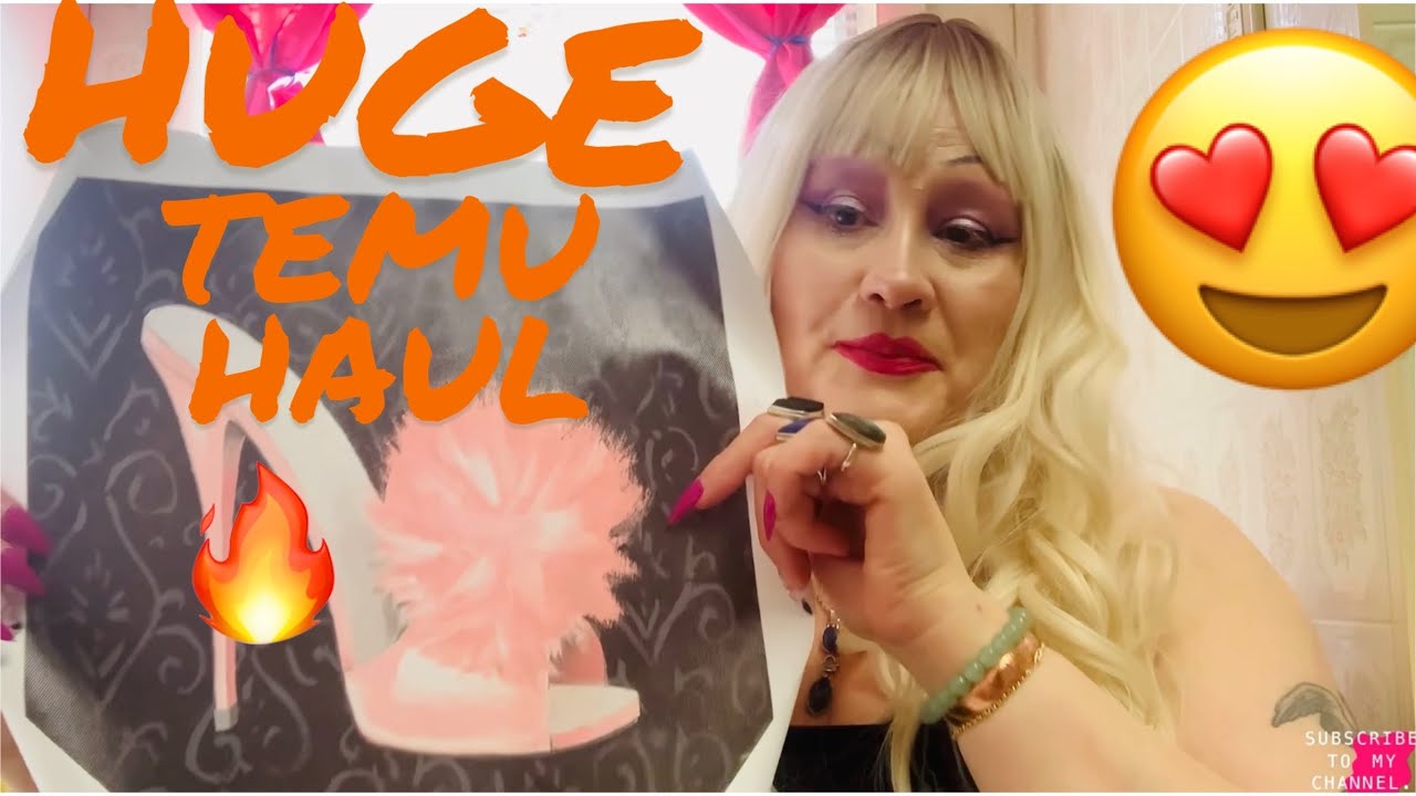 ASMR💕HUGE TEMU HAUL! ALITTLE BIT OF EVERYTHING (SORRY I GHOSTED YA 😣)