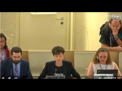 何韻詩上聯合國人權理事會控訴中共令香港自由：理事會應該將北京除名（發言二被中方打斷）