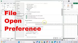 How To Change Default Open Location for Excel! Open on Desktop or Online #msexcel #howto #tutorial