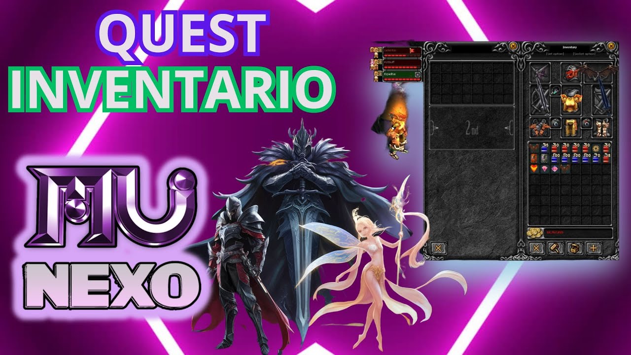 Mu Online: Cómo Ampliar tu Inventario paso a paso Server slow S6