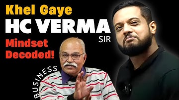 REALITY of HC VERMA sir, decoded by Rajwant sir, Physics Wallah