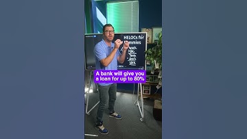 HELOCs for DUMMIES  #realestate #millionairemindset