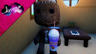 Sackboy Tries The Grimace Shake Dreams Ps4