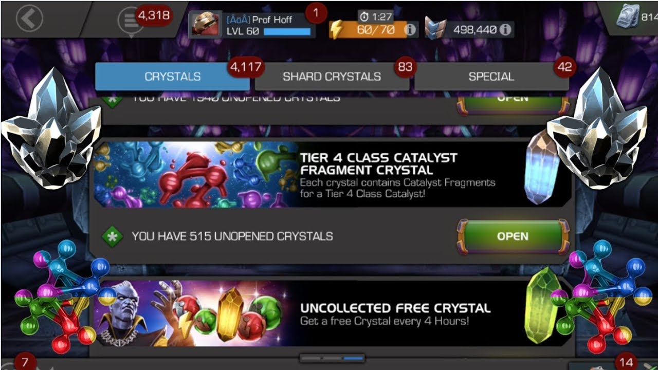 How To Acquire & Farm Tier 4 Class Catalysts Faster In Marvel Contest of Champions
