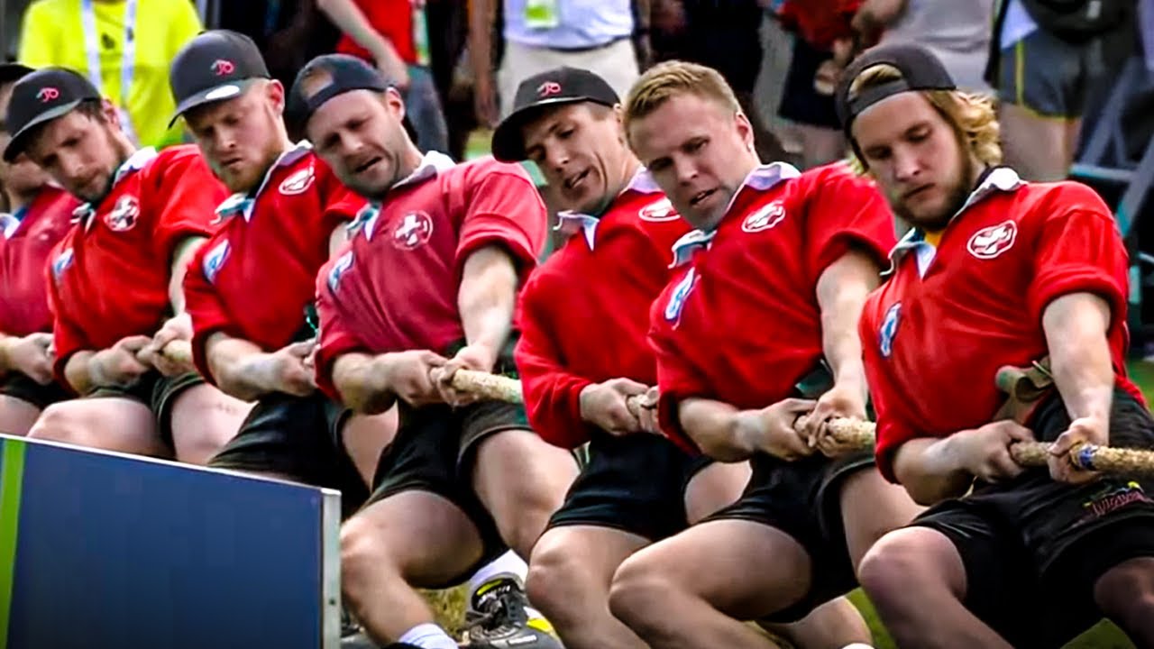 Throwback TWG22 - Women's Tug-of-War final - YouTube