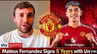 DONE DEAL! Mateus Fernandes Completes SHOCK £85M Move to Manchester United! 