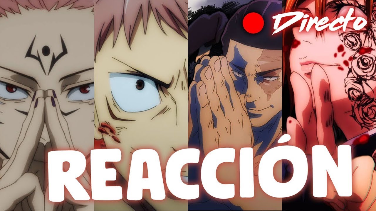 JUJUTSU KAISEN (parte 1, 2, 3 y 4) || Kballero || REACCIÓN *directo* - Its Aileon