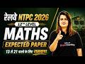NTPC UG Exam Analysis | RRB NTPC 12th Level Maths All Shift Analysis | NTPC UG Maths Expected Paper
