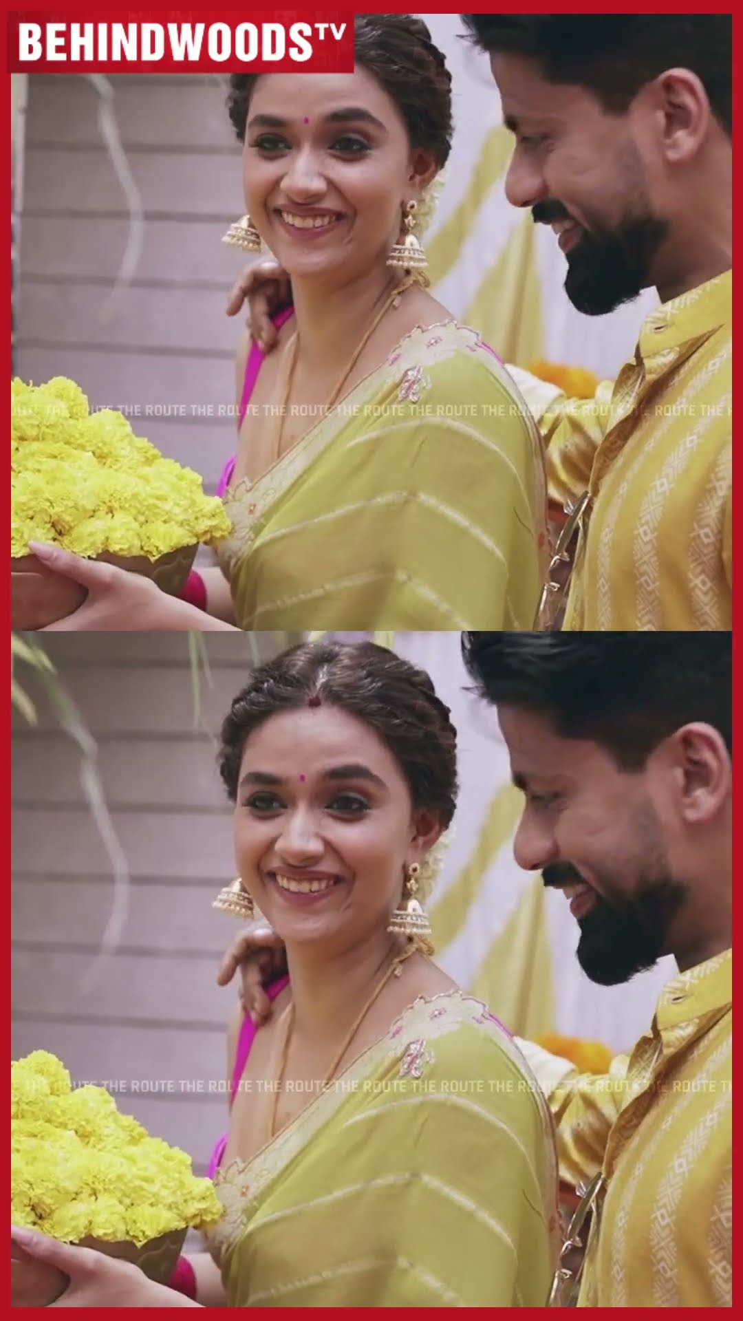 Keerthy ? 'பொங்கலோ பொங்கல்..' ?கணவருடன் கலக்கலா Thala பொங்கல் கொண்டாடிய Keerthy Suresh
