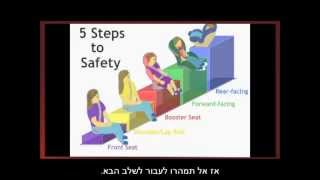 איך להסיע את ילדך בבטחה Transporting your child safely screenshot 1