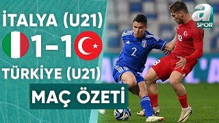 İtalya U21 11 Türkiye U21 MAÇ ÖZETİ (Avrupa Şampiyonası Elemeleri) 26.03.2024