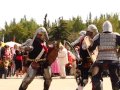 Историческое фехтование, выступление в Славянске
