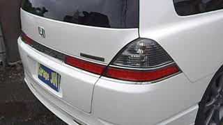 激安格安GarageJIN平成18年式オデッセイ　アブソルート　HDDナビ・レザー　パール　11.1万キロ