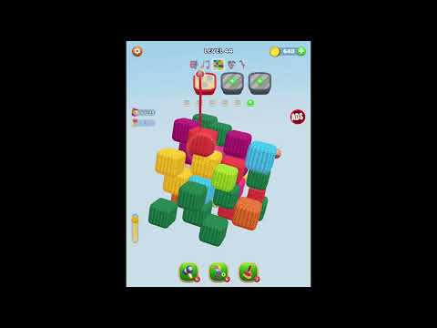 Yarn Fever! Unravel Puzzle Level 44