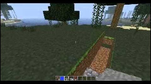 Minecraft Tutorials: Mini No-Redstone Cannons!